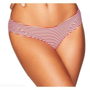 New Sea Level Size US14 Sorrento Stripe Hipster Bikini Brief - Red Swim Wear